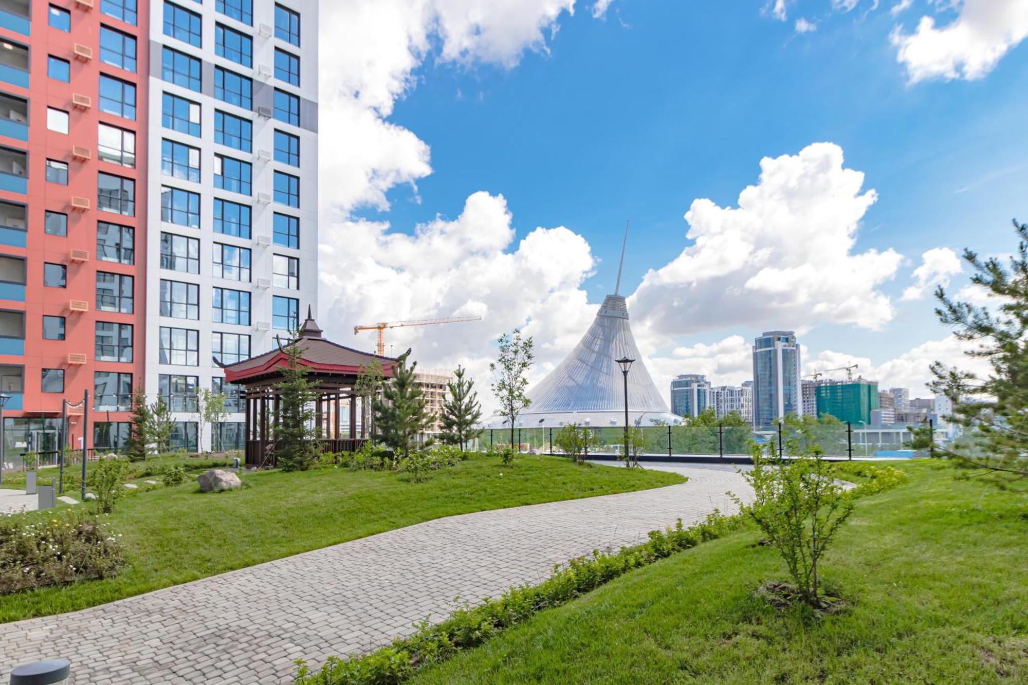 Токио 3 Apartman Asztana Kültér fotó